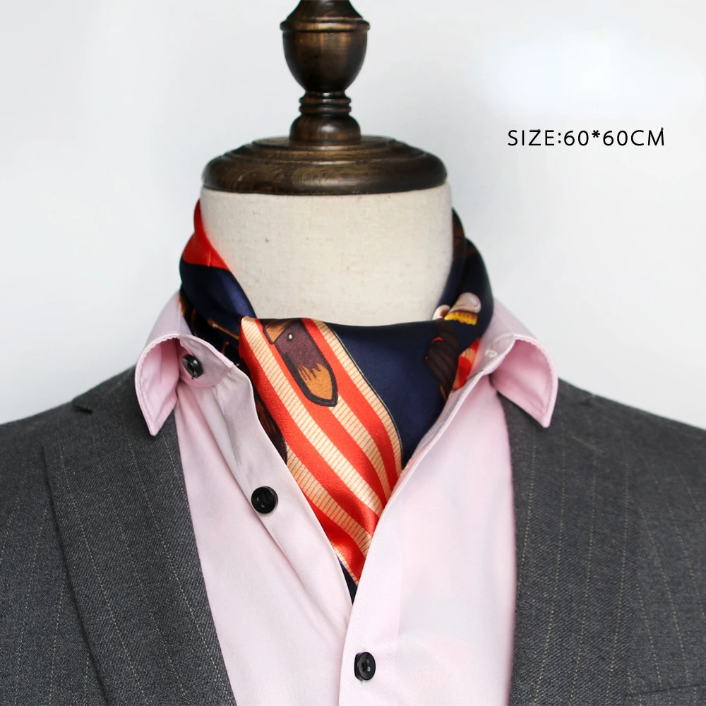 British Men's Silk Scarf Small - Scarf Silk Square review and price