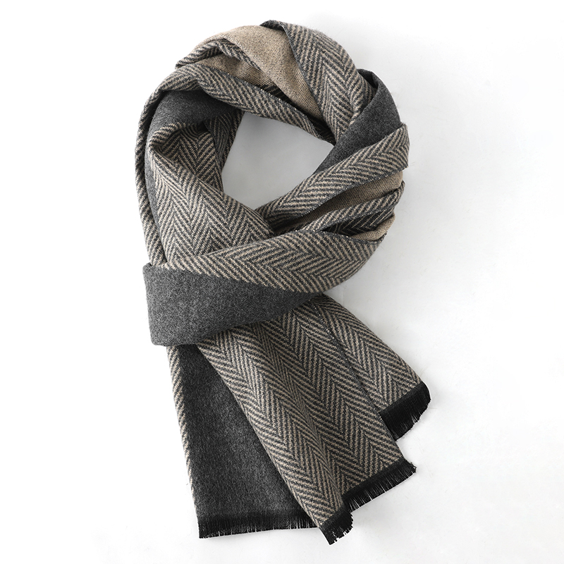 Luxury Winter Men Scarf Shawl  - Muffler Men Wool review and price