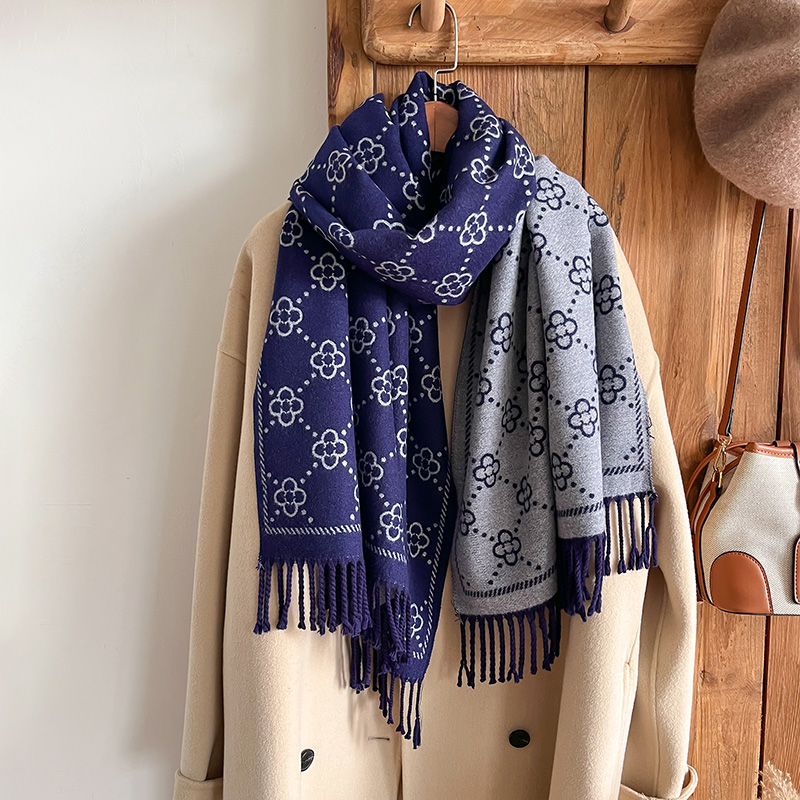 Brands Jacquard Design Winter  - Woven Scarf Blanket review and price